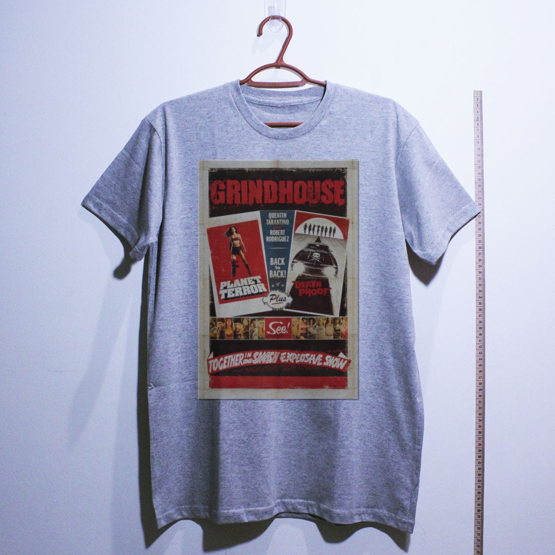 Camiseta_algodao_cinza_claro_camarada_do_alem_-_Grindhouse | Grindhouse