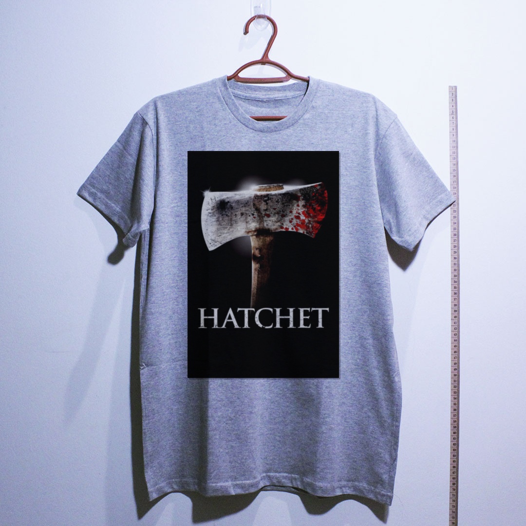 Camiseta_algodao_cinza_claro_camarada_do_alem_-_Hatchet | Hatchet