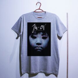 Camiseta_algodao_cinza_claro_camarada_do_alem_-_Ju-On_The_Grudge_Ju-On_the_grudge | Ju-On The Grudge (Ju-On: the grudge)
