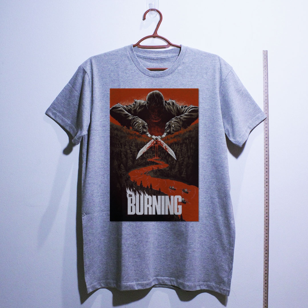 Camiseta_algodao_cinza_claro_camarada_do_alem_-_The_Burning_Chamas_da_morte | The Burning (Chamas da morte)