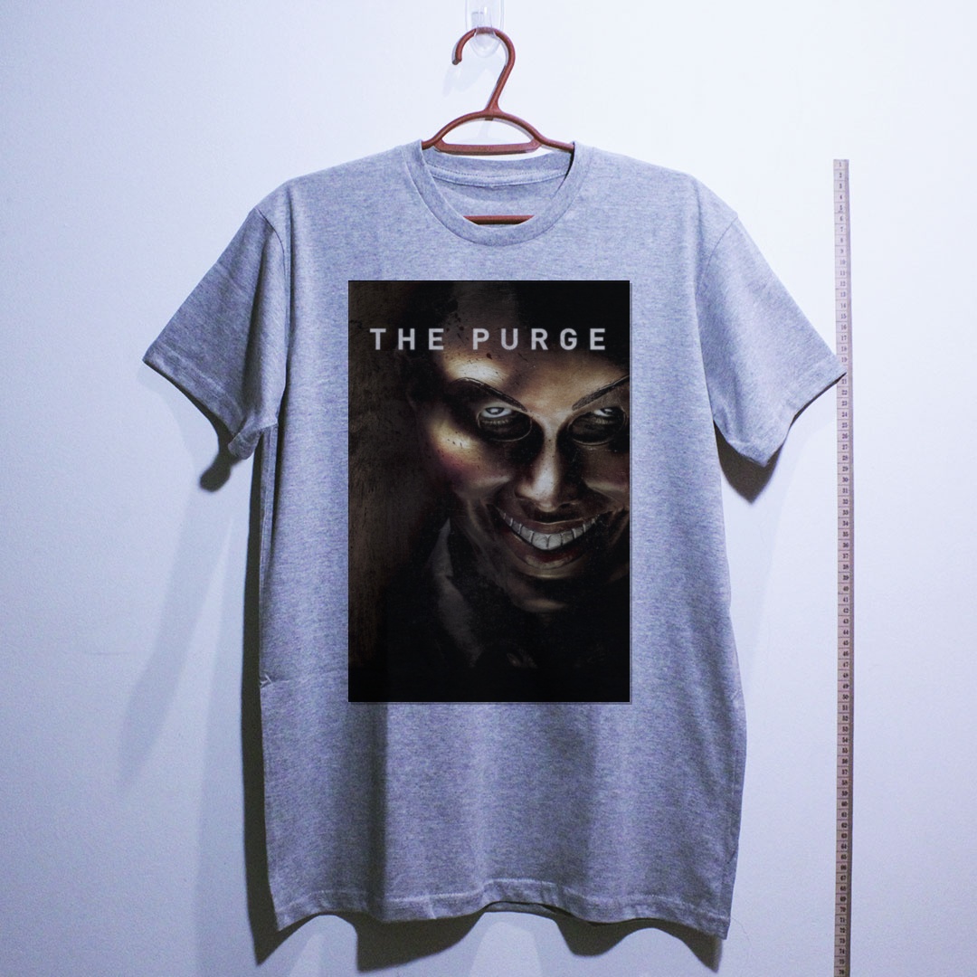 Camiseta_algodao_cinza_claro_camarada_do_alem_-_The_Purge_Uma_noite_de_crime | The Purge (Uma noite de crime)