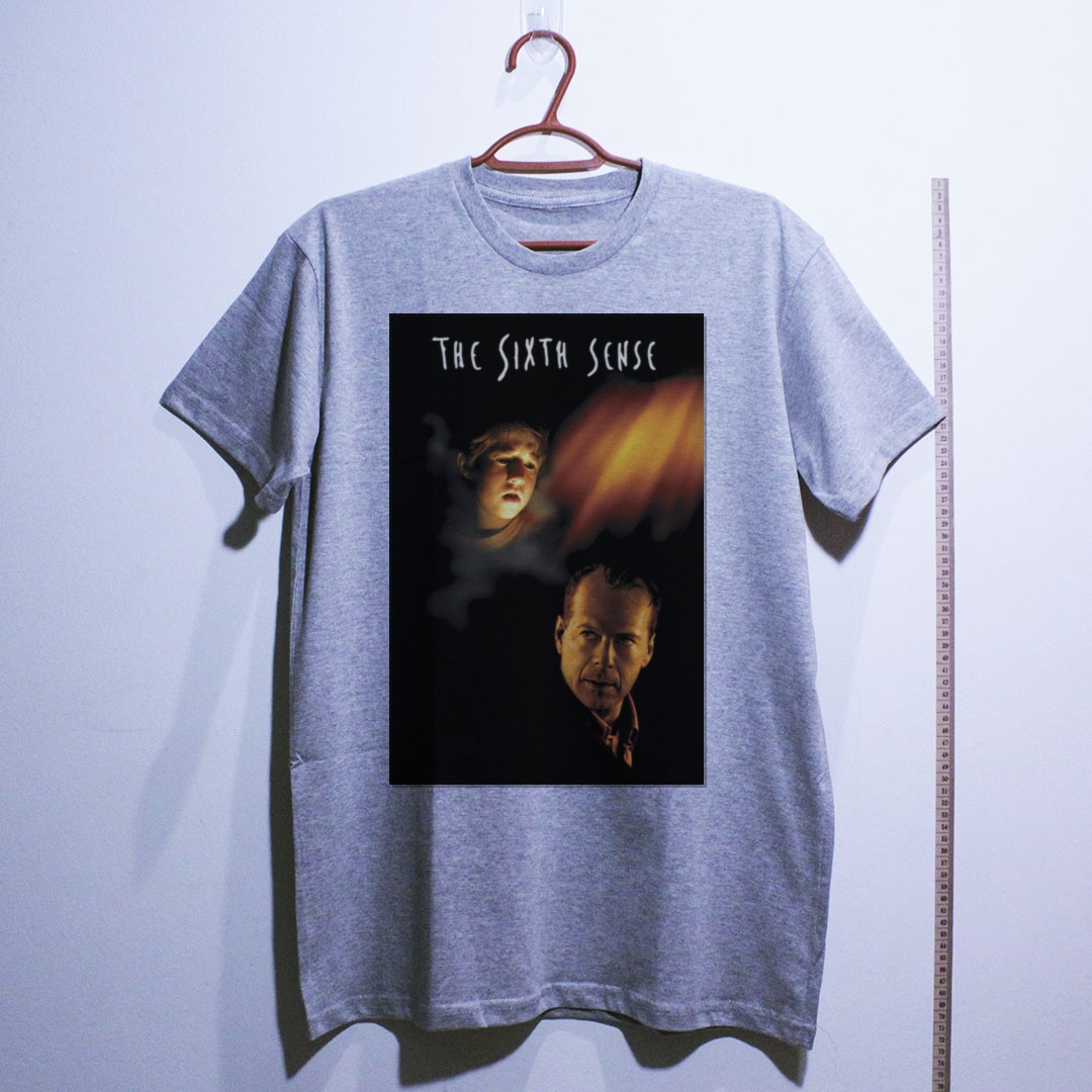 Camiseta_algodao_cinza_claro_camarada_do_alem_-_The_Sixth_Sense_O_sexto_sentido | The Sixth Sense (O sexto sentido)