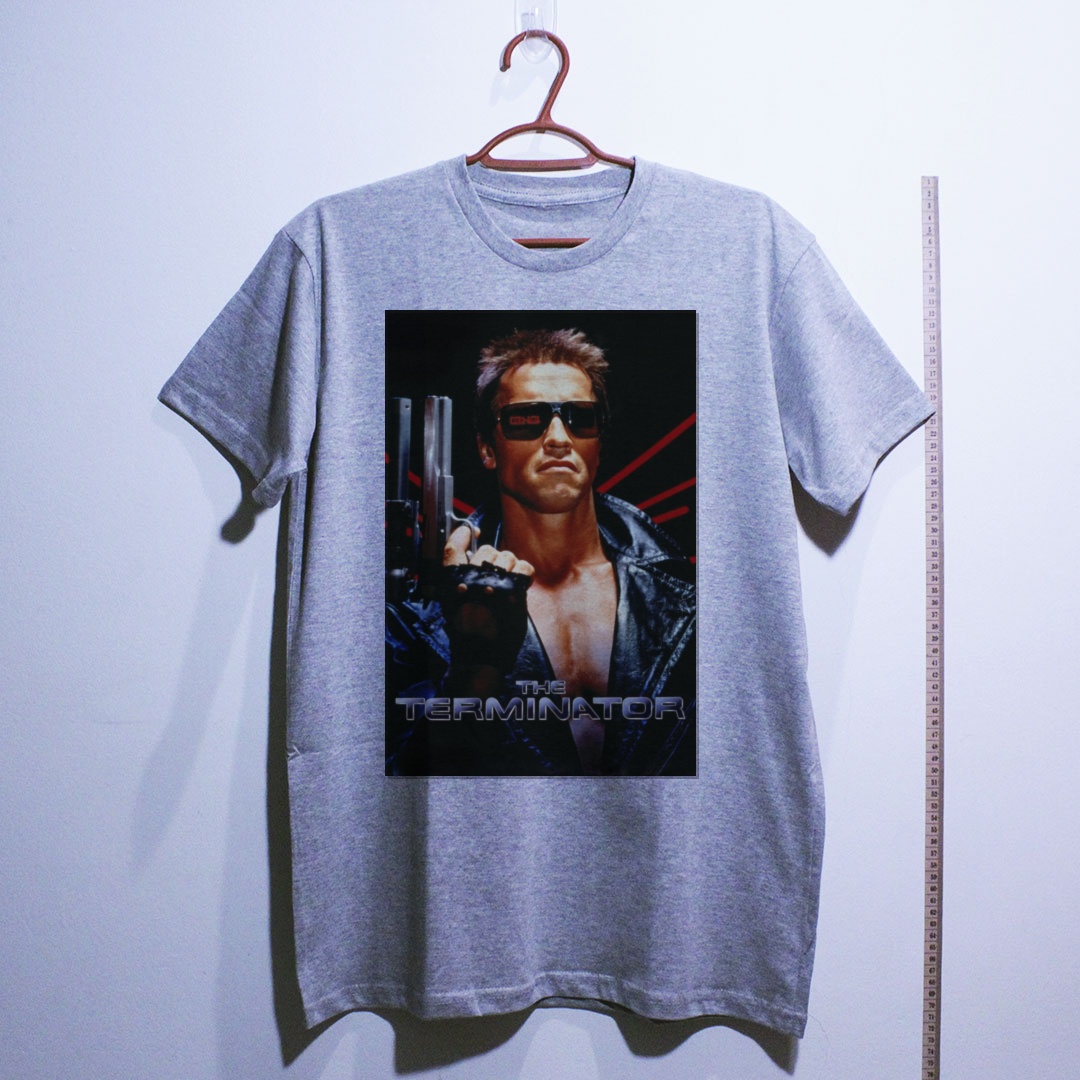 Camiseta_algodao_cinza_claro_camarada_do_alem_-_The_Terminator_O_exterminador_do_futuro | The Terminator (O exterminador do futuro)