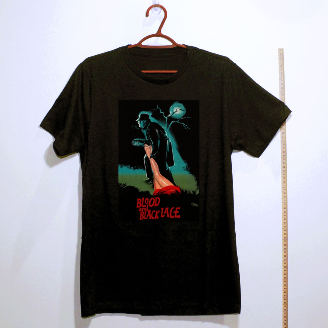 Camiseta_algodao_preto_camarada_do_alem_-_Blood_and_Black_Lace_Seis_mulheres_para_o_assassino | Blood and Black Lace (Seis mulheres para o assassino)