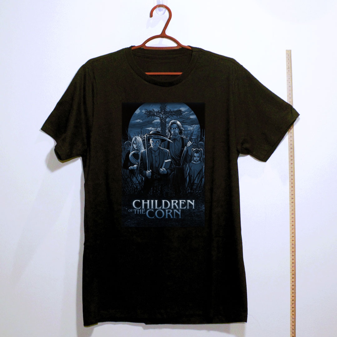 Camiseta_algodao_preto_camarada_do_alem_-_Children_of_the_Corn_Colheita_maldita | Children of the Corn (Colheita maldita)