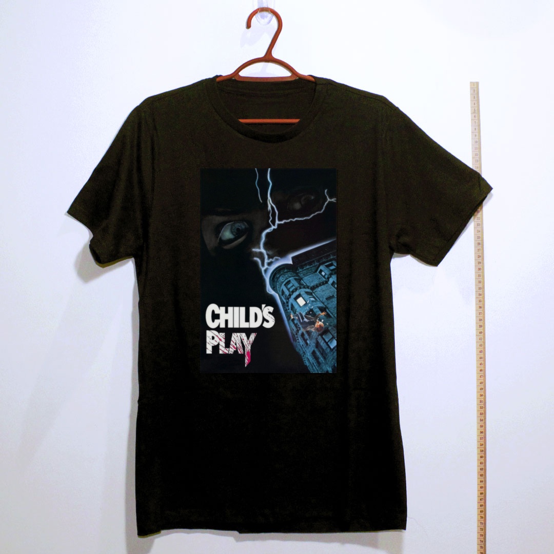 Camiseta_algodao_preto_camarada_do_alem_-_Childs_Play_Brinquedo_assassino | Childs Play (Brinquedo assassino)