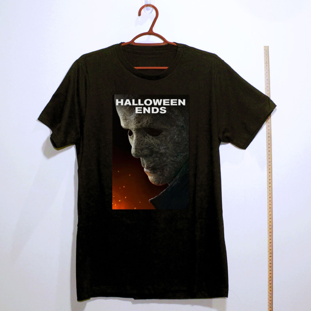 Camiseta_algodao_preto_camarada_do_alem_-_Halloween_Ends_Halloween_ends_-_o_final | Halloween Ends (Halloween ends - o final)