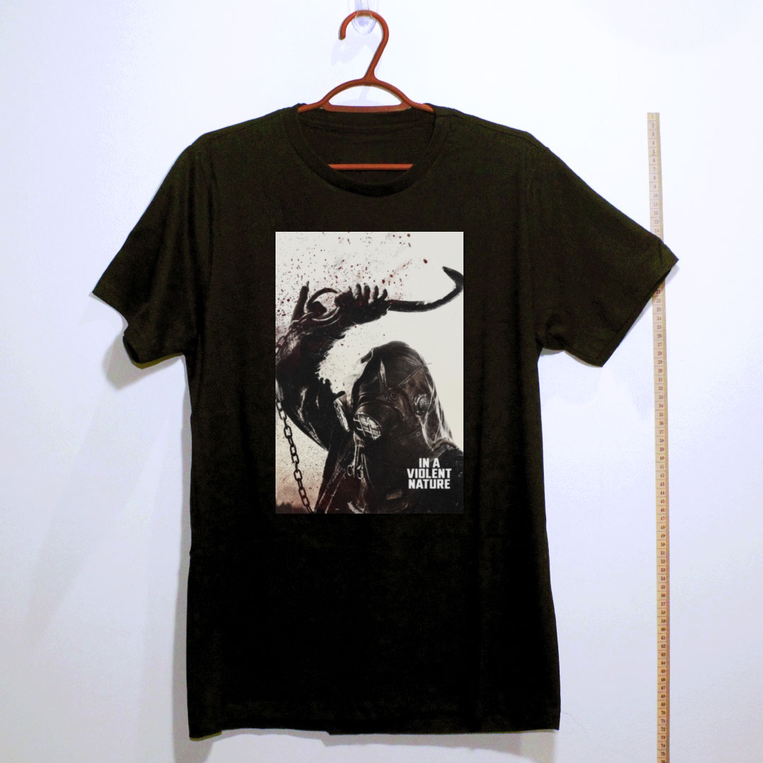 Camiseta_algodao_preto_camarada_do_alem_-_In_a_Violent_Nature | In a Violent Nature