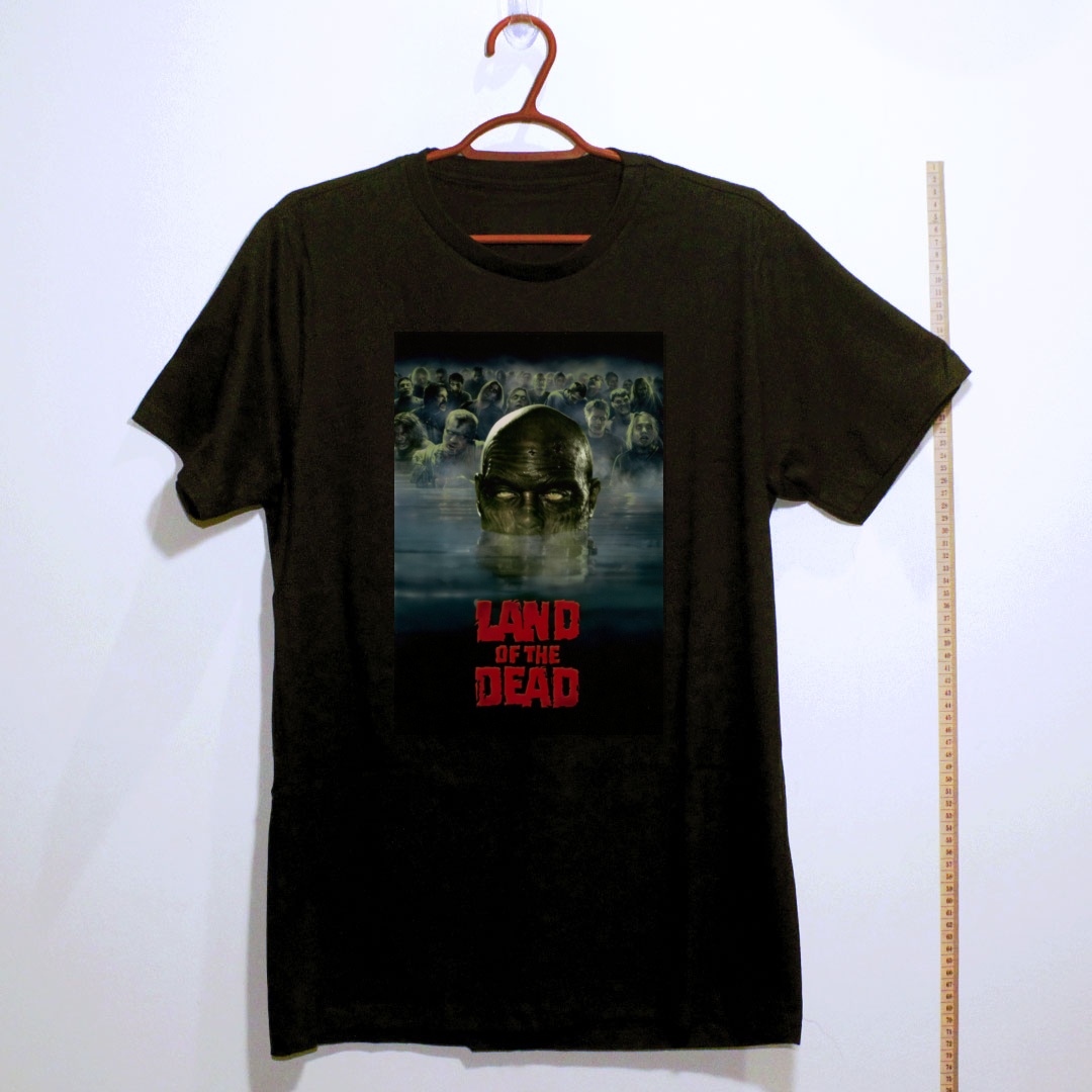 Camiseta_algodao_preto_camarada_do_alem_-_Land_of_the_Dead_Terra_dos_mortos | Land of the Dead (Terra dos mortos)