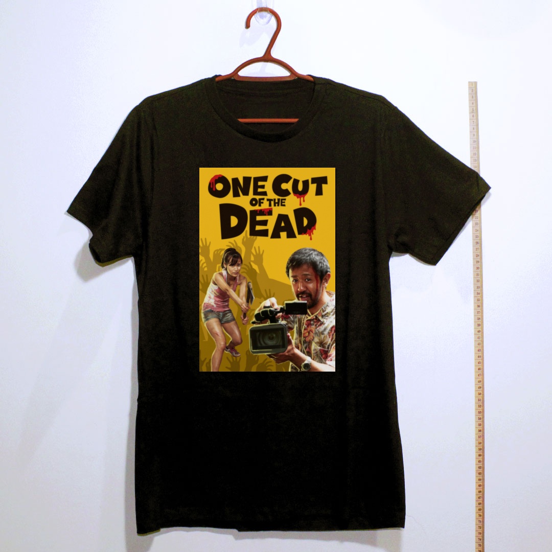 Camiseta_algodao_preto_camarada_do_alem_-_One_Cut_of_the_Dead | One Cut of the Dead