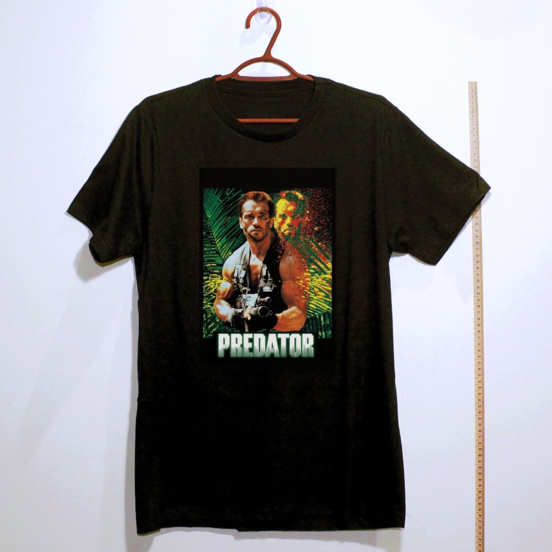 Camiseta_algodao_preto_camarada_do_alem_-_Predator_O_predador | Predator (O predador)