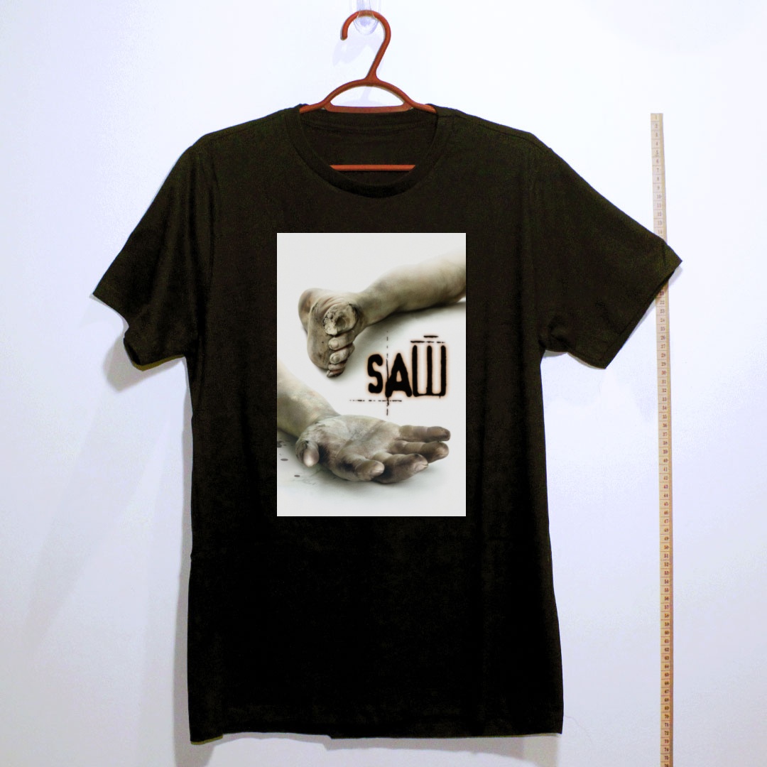 Camiseta_algodao_preto_camarada_do_alem_-_Saw_Jogos_mortais | Saw (Jogos mortais)