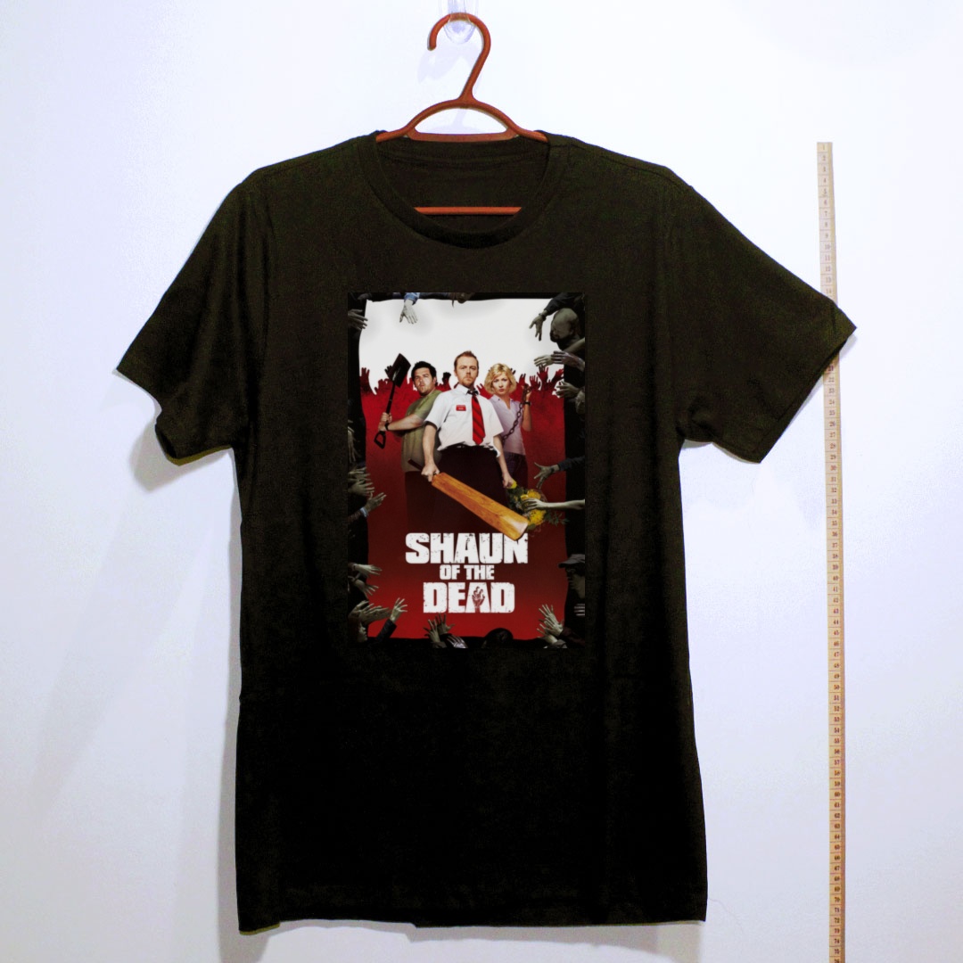 Camiseta_algodao_preto_camarada_do_alem_-_Shaun_of_the_Dead_Todo_mundo_quase_morto | Shaun of the Dead (Todo mundo quase morto)