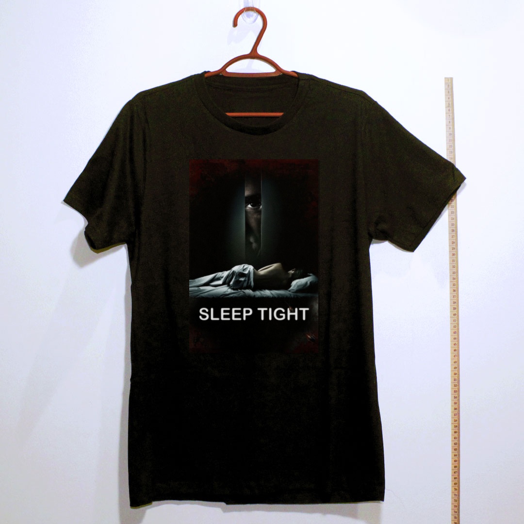 Camiseta_algodao_preto_camarada_do_alem_-_Sleep_Tight_Enquanto_voce_dorme | Sleep Tight (Enquanto você dorme)
