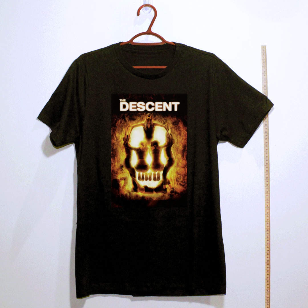 Camiseta_algodao_preto_camarada_do_alem_-_The_Descent_A_caverna | The Descent (A caverna)