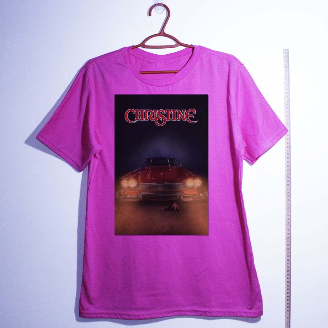 Camiseta_algodao_rosa_camarada_do_alem_-_Christine_Christine_-_o_carro_assassino | Christine (Christine - o carro assassino)