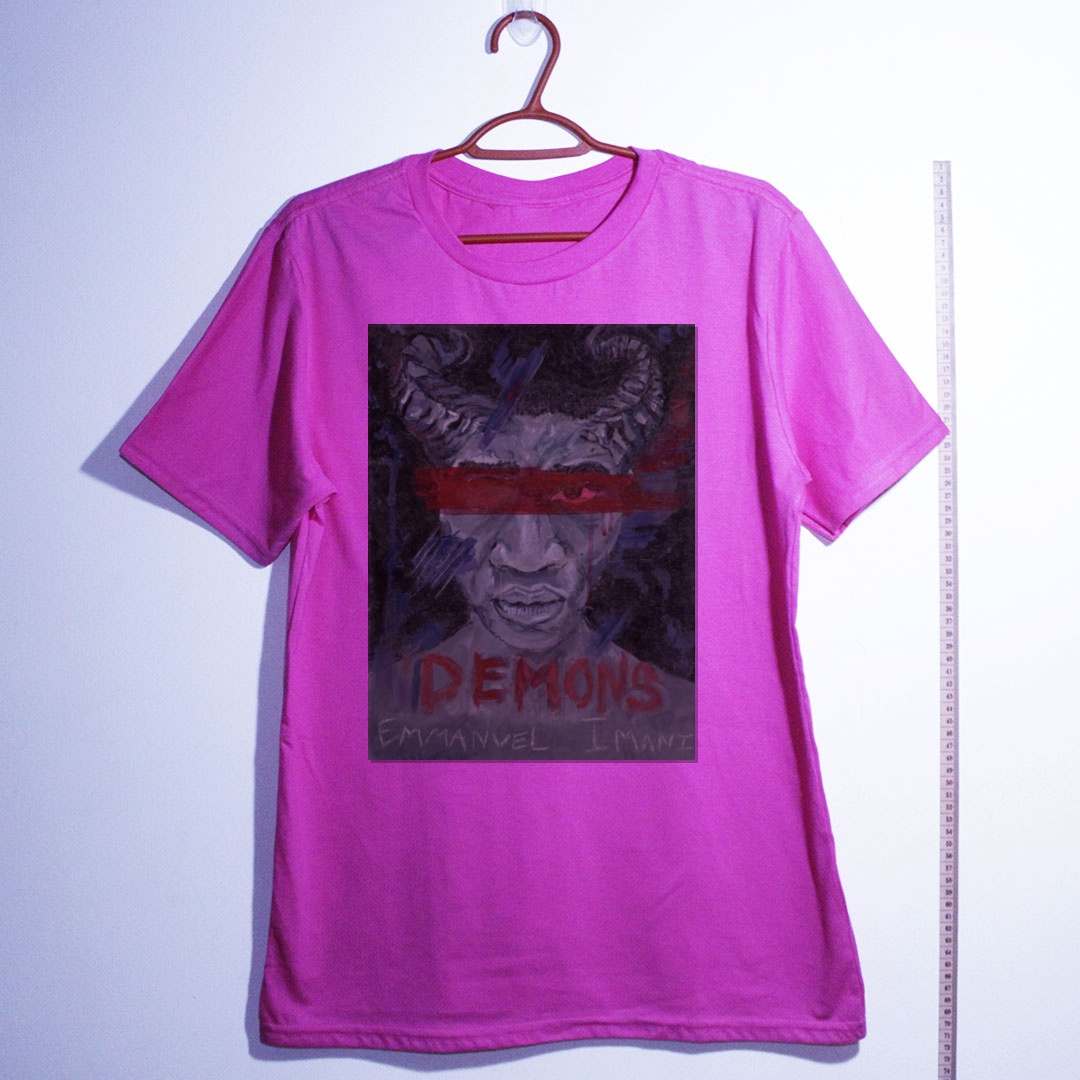 Camiseta_algodao_rosa_camarada_do_alem_-_Demons_Demons_-_filhos_das_trevas | Demons (Demons - filhos das trevas)