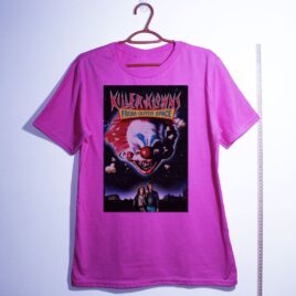 Camiseta_algodao_rosa_camarada_do_alem_-_Killer_Klowns_from_Outer_Space_Palhacos_assassinos_do_espaco_sideral | Killer Klowns from Outer Space (Palhaços assassinos do espaço sideral)