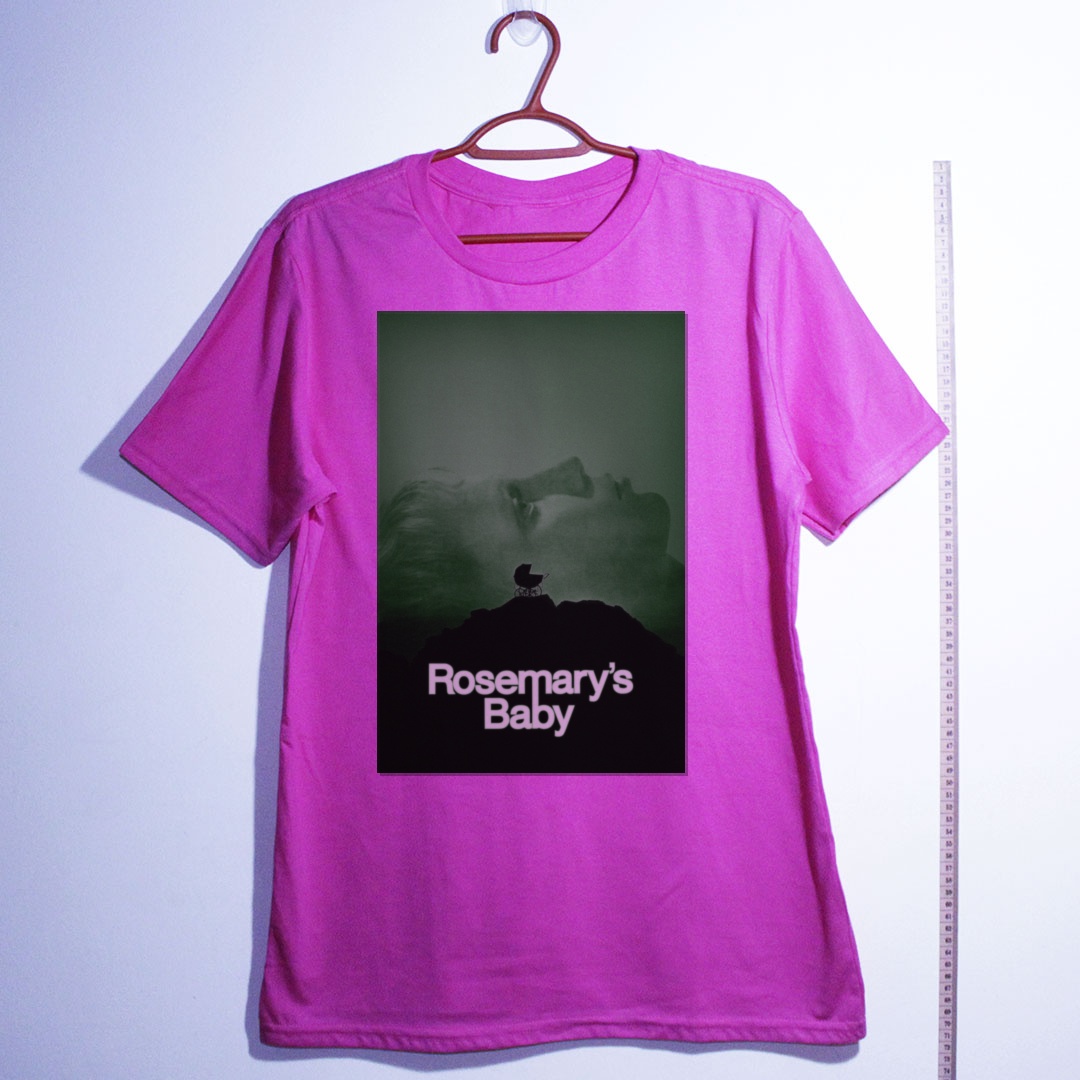 Camiseta_algodao_rosa_camarada_do_alem_-_Rosemarys_Baby_O_bebe_de_Rosemary | Rosemarys Baby (O bebê de Rosemary)