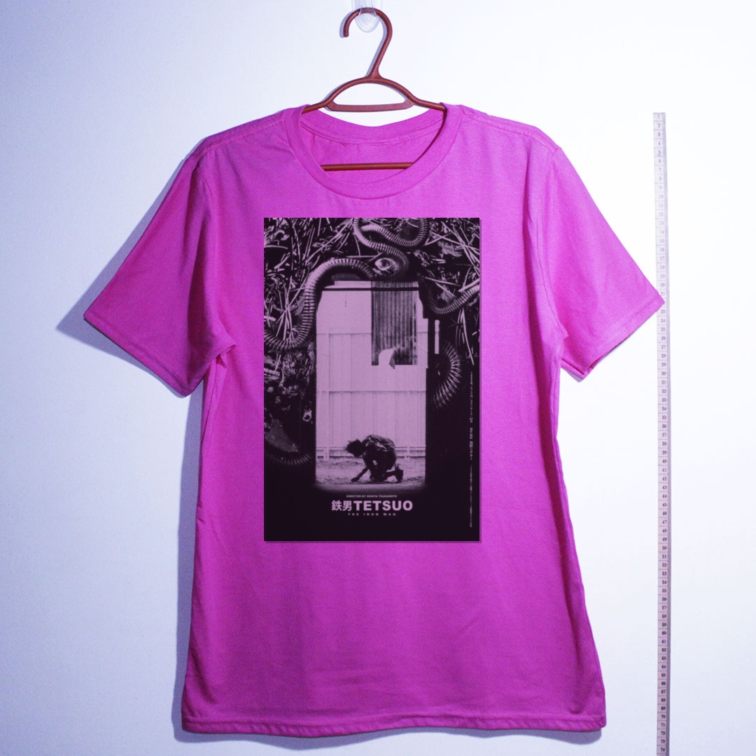 Camiseta_algodao_rosa_camarada_do_alem_-_Tetsuo_The_Iron_Man_Tetsuo_the_iron_man | Tetsuo The Iron Man (Tetsuo: the iron man)