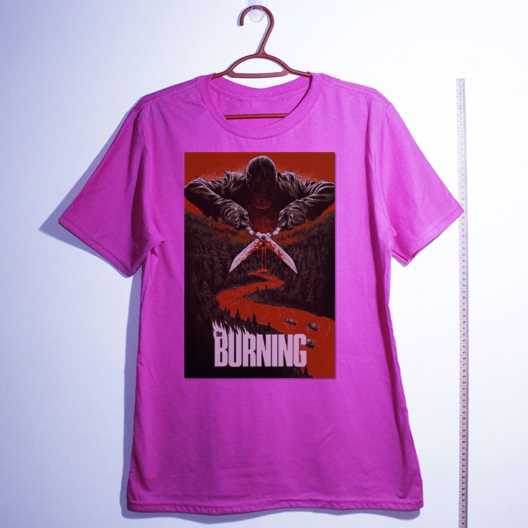 Camiseta_algodao_rosa_camarada_do_alem_-_The_Burning_Chamas_da_morte | The Burning (Chamas da morte)