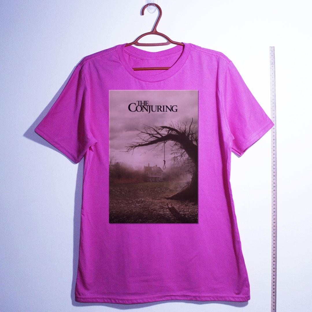 Camiseta_algodao_rosa_camarada_do_alem_-_The_Conjuring_Invocacao_do_mal | The Conjuring (Invocação do mal)