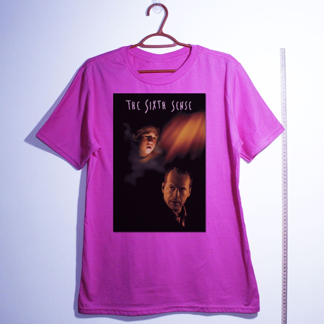 Camiseta_algodao_rosa_camarada_do_alem_-_The_Sixth_Sense_O_sexto_sentido | The Sixth Sense (O sexto sentido)
