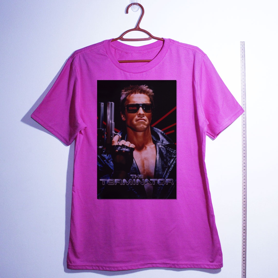 Camiseta_algodao_rosa_camarada_do_alem_-_The_Terminator_O_exterminador_do_futuro | The Terminator (O exterminador do futuro)