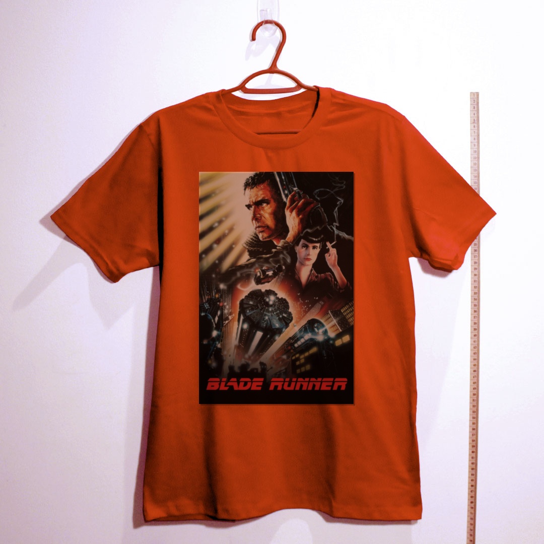 Camiseta_algodao_vermelho_camarada_do_alem_-_Blade_Runner_Blade_Runner_-_o_cacador_de_androides | Blade Runner (Blade Runner - o cacador de androides)