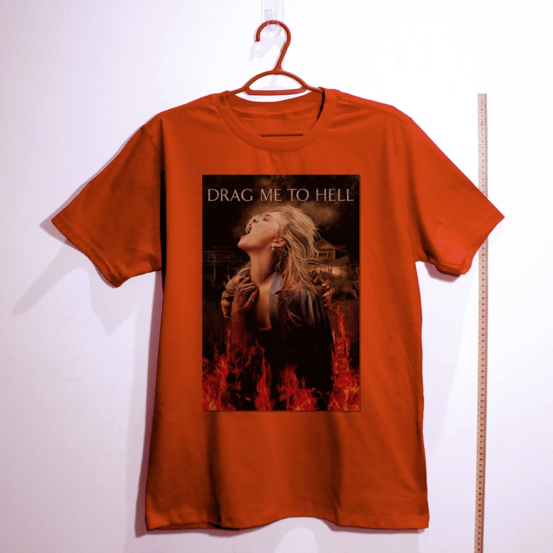 Camiseta_algodao_vermelho_camarada_do_alem_-_Drag_Me_to_Hell_Arraste-me_para_o_inferno | Drag Me to Hell (Arraste-me para o inferno)