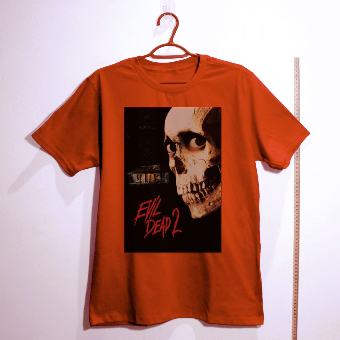 Camiseta_algodao_vermelho_camarada_do_alem_-_Evil_Dead_II_Uma_noite_alucinante_2 | Evil Dead II (Uma noite alucinante 2)
