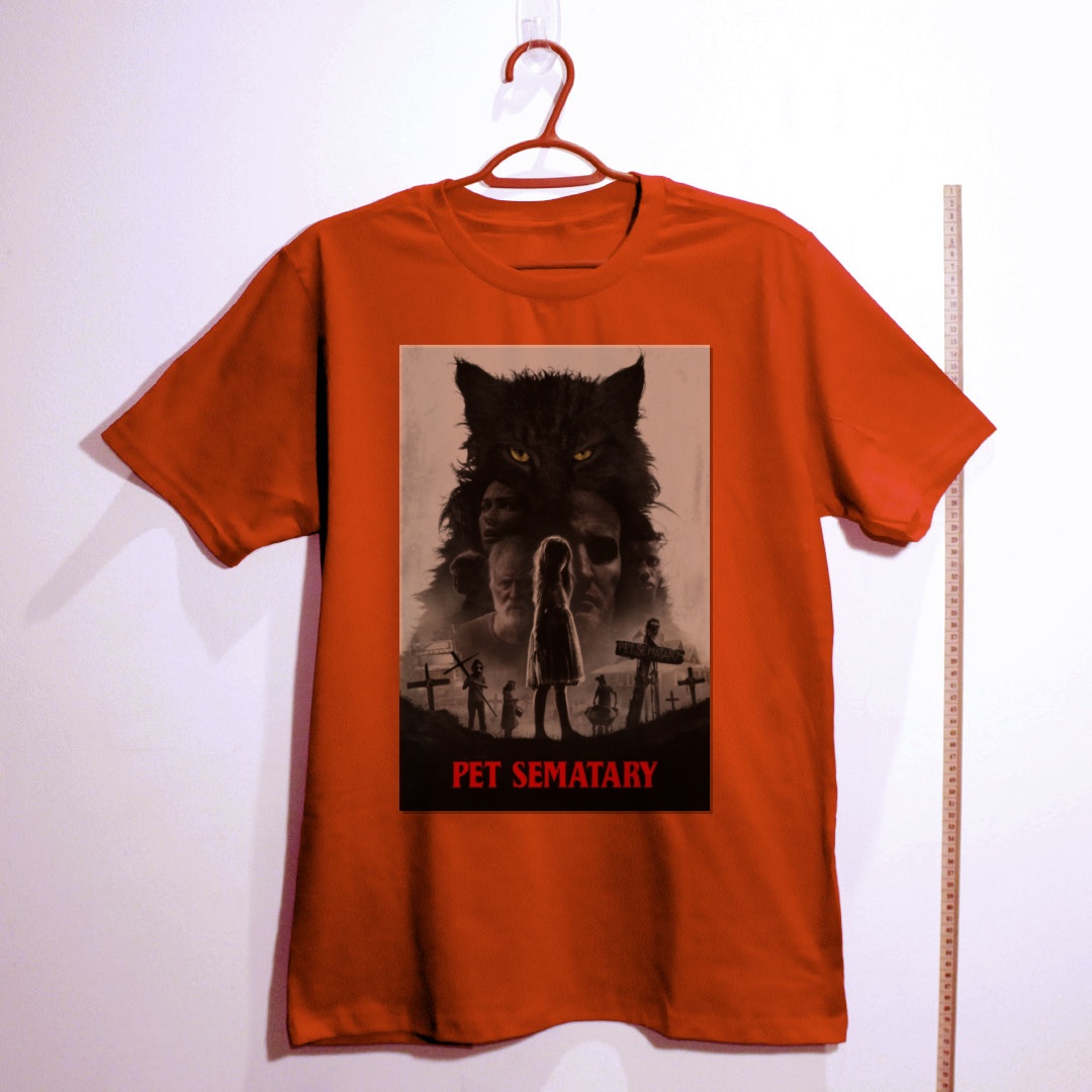 Camiseta_algodao_vermelho_camarada_do_alem_-_Pet_Sematary_Cemiterio_maldito | Pet Sematary (Cemitério maldito)