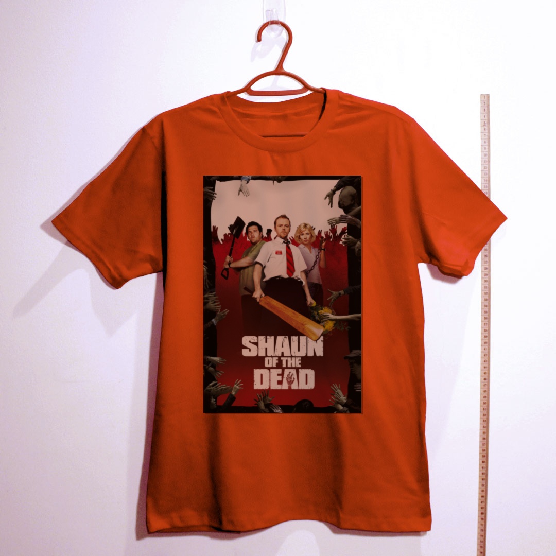 Camiseta_algodao_vermelho_camarada_do_alem_-_Shaun_of_the_Dead_Todo_mundo_quase_morto | Shaun of the Dead (Todo mundo quase morto)