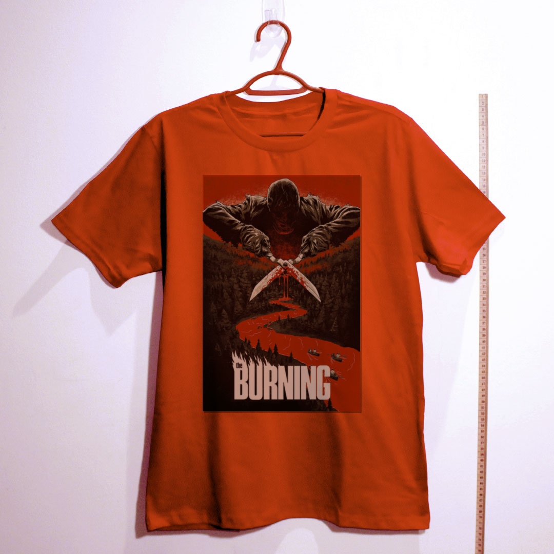 Camiseta_algodao_vermelho_camarada_do_alem_-_The_Burning_Chamas_da_morte | The Burning (Chamas da morte)