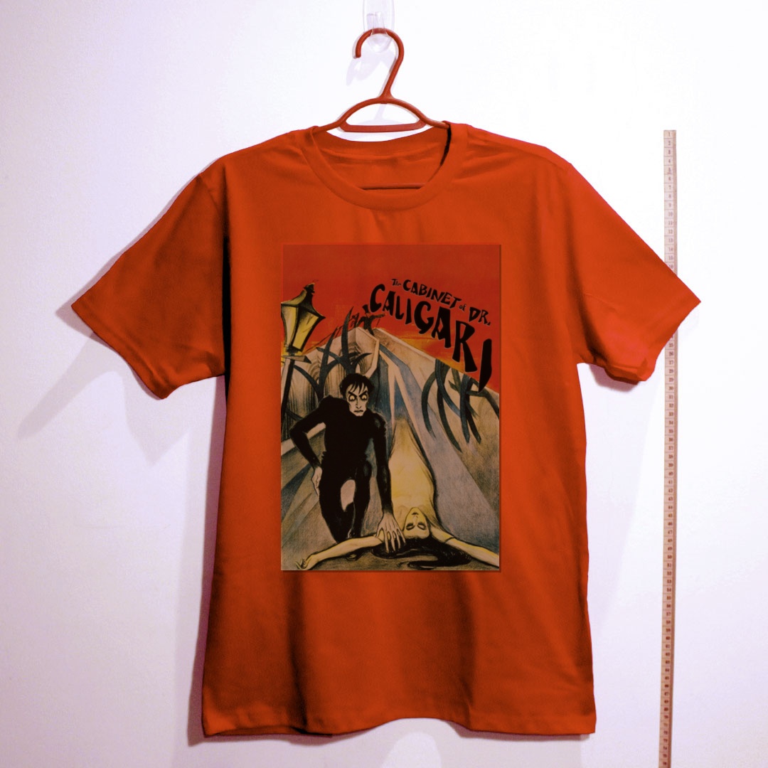 Camiseta_algodao_vermelho_camarada_do_alem_-_The_Cabinet_of_Dr_Caligari_O_gabinete_do_Dr_Caligari | The Cabinet of Dr. Caligari (O gabinete do Dr. Caligari)