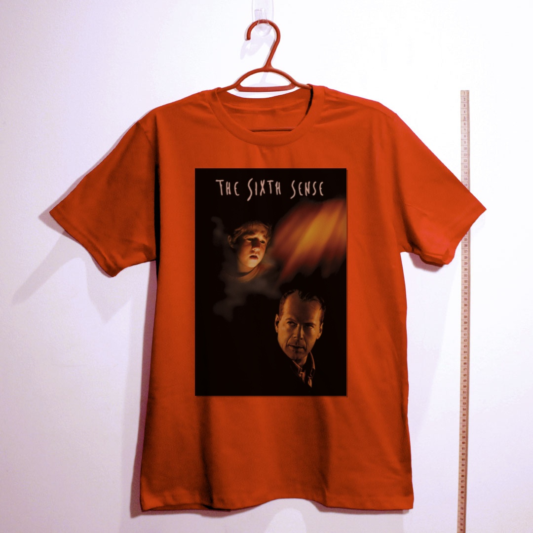 Camiseta_algodao_vermelho_camarada_do_alem_-_The_Sixth_Sense_O_sexto_sentido | The Sixth Sense (O sexto sentido)
