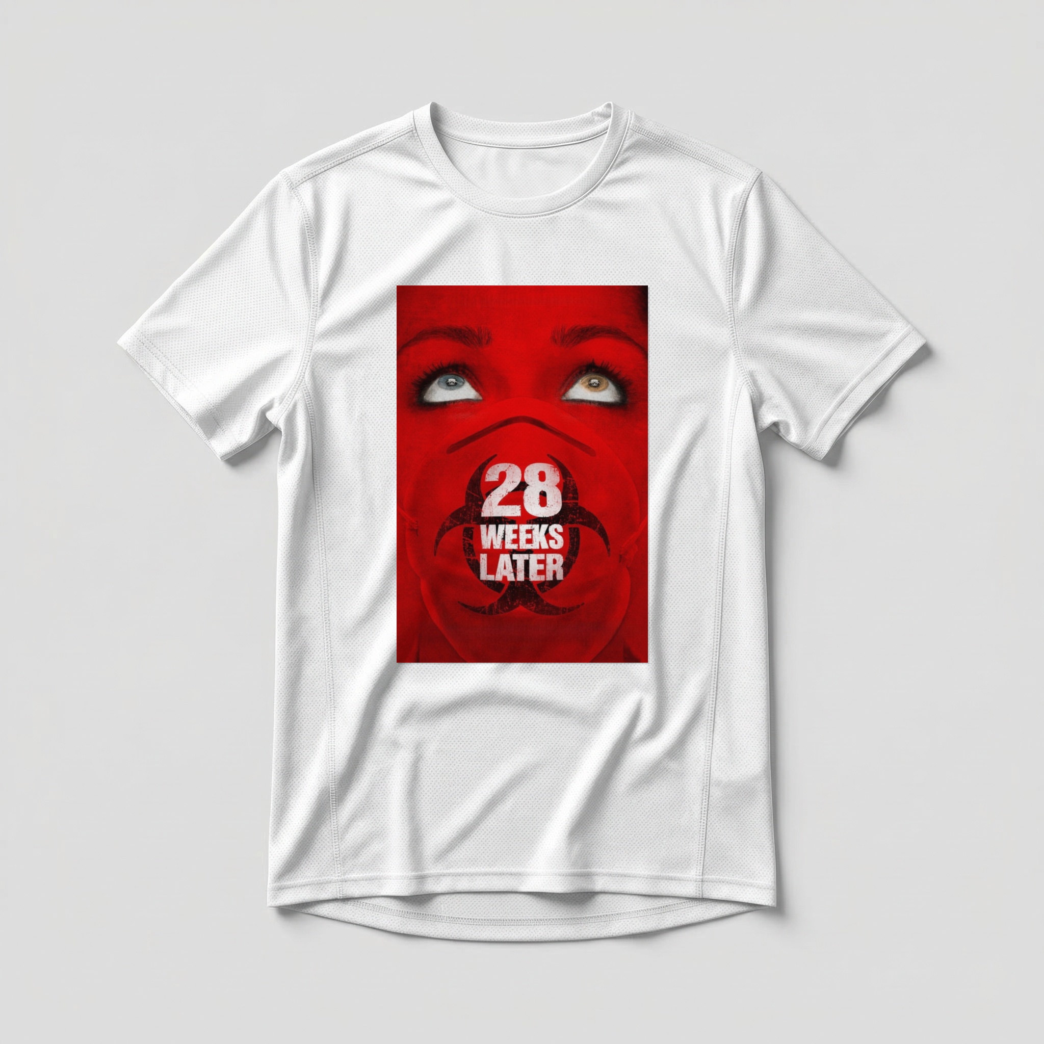 Camiseta_dry_fit_branco_camarada_do_alem_-_28_Weeks_Later_Exterminio_2 | 28 Weeks Later (Exterminio 2)