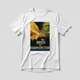 Camiseta_dry_fit_branco_camarada_do_alem_-_Bride_of_Frankenstein_A_noiva_de_Frankenstein | Bride of Frankenstein (A noiva de Frankenstein)