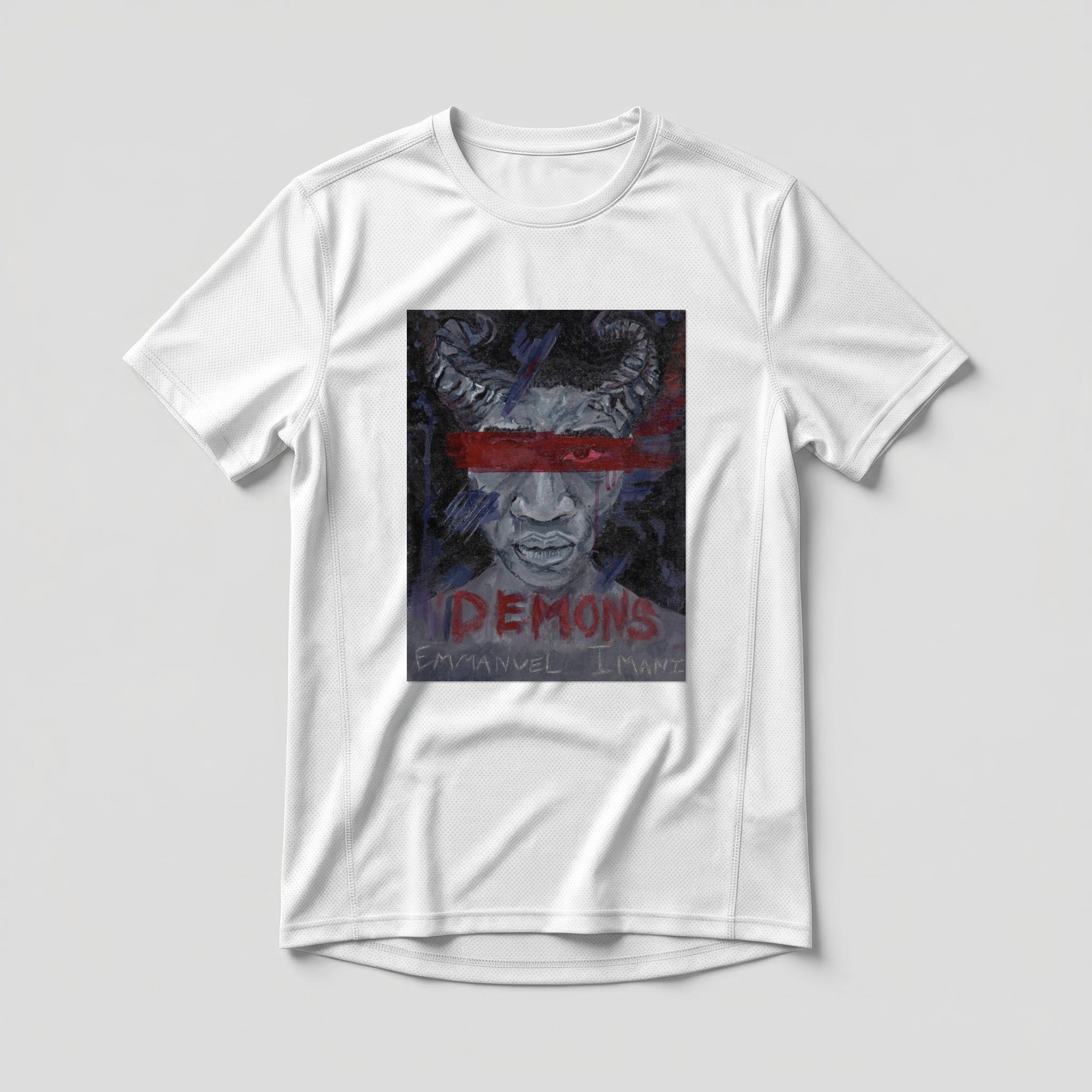Camiseta_dry_fit_branco_camarada_do_alem_-_Demons_Demons_-_filhos_das_trevas | Demons (Demons - filhos das trevas)