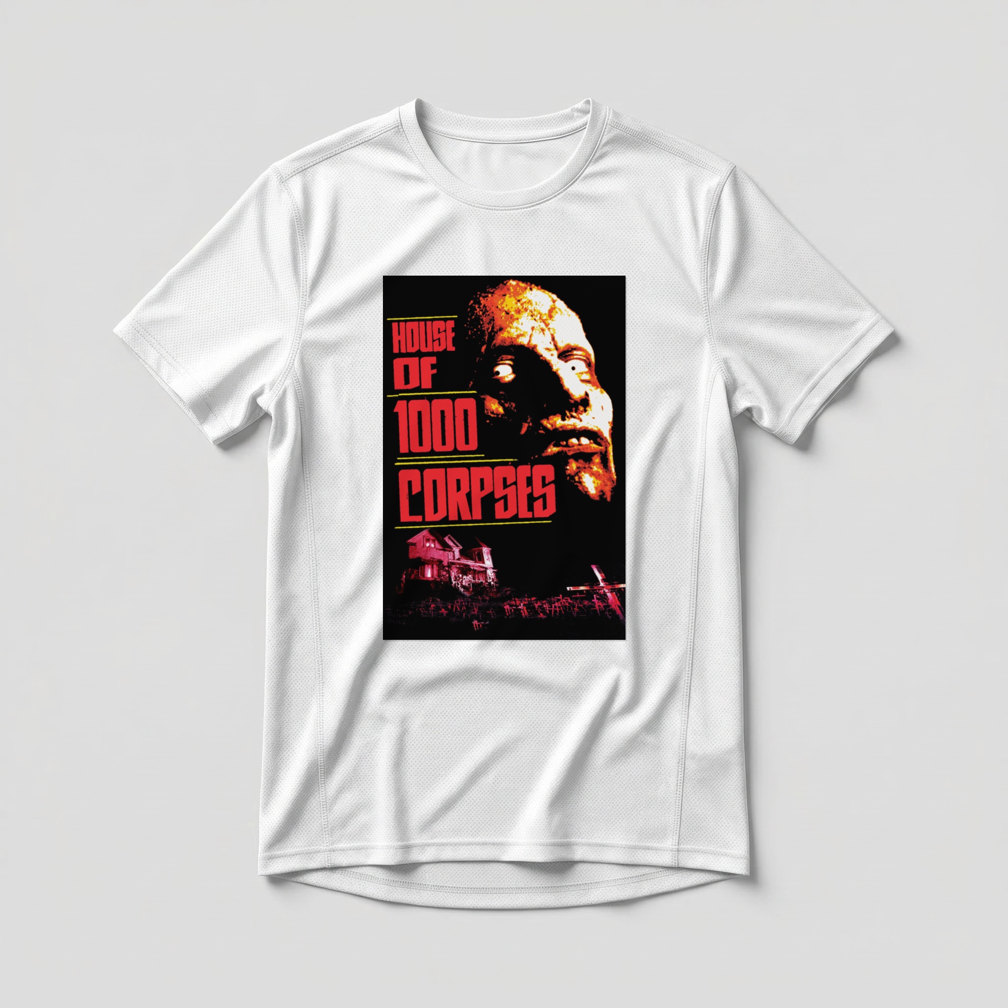 Camiseta_dry_fit_branco_camarada_do_alem_-_House_of_1000_Corpses_A_casa_dos_1000_corpos | House of 1000 Corpses (A casa dos 1000 corpos)