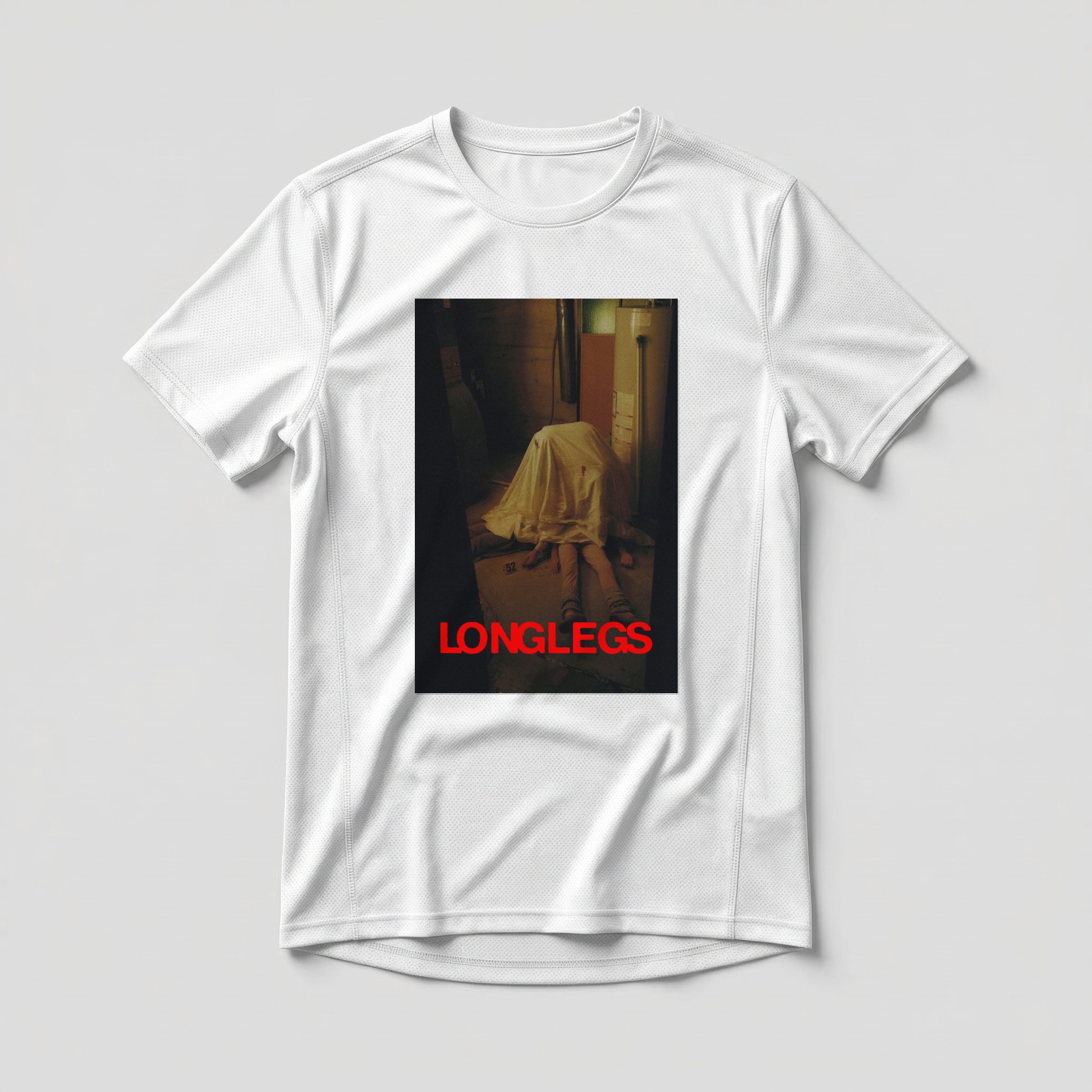 Camiseta_dry_fit_branco_camarada_do_alem_-_Longlegs_Longlegs_-_vinculo_mortal | Longlegs (Longlegs - vínculo mortal)