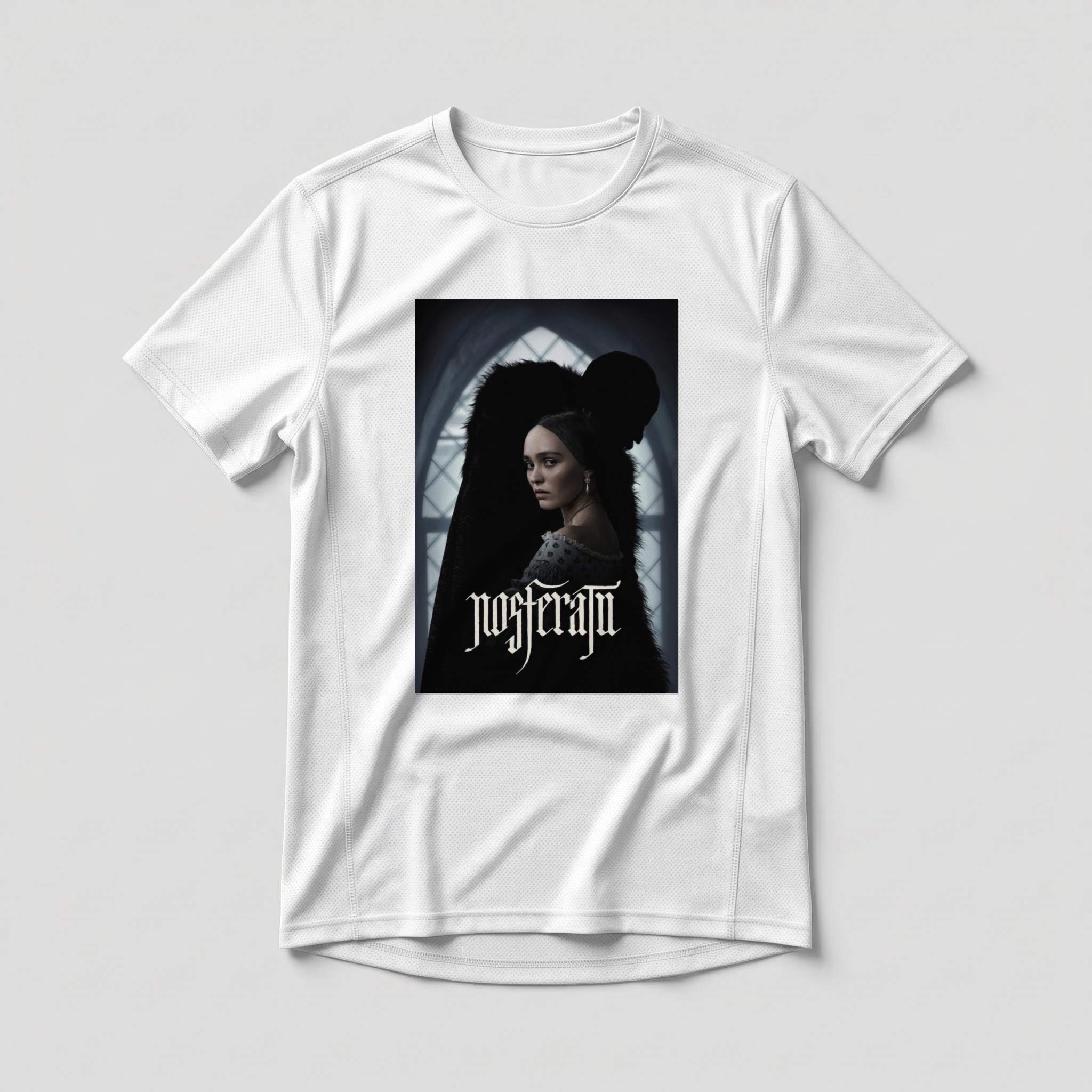 Camiseta_dry_fit_branco_camarada_do_alem_-_Nosferatu | Nosferatu