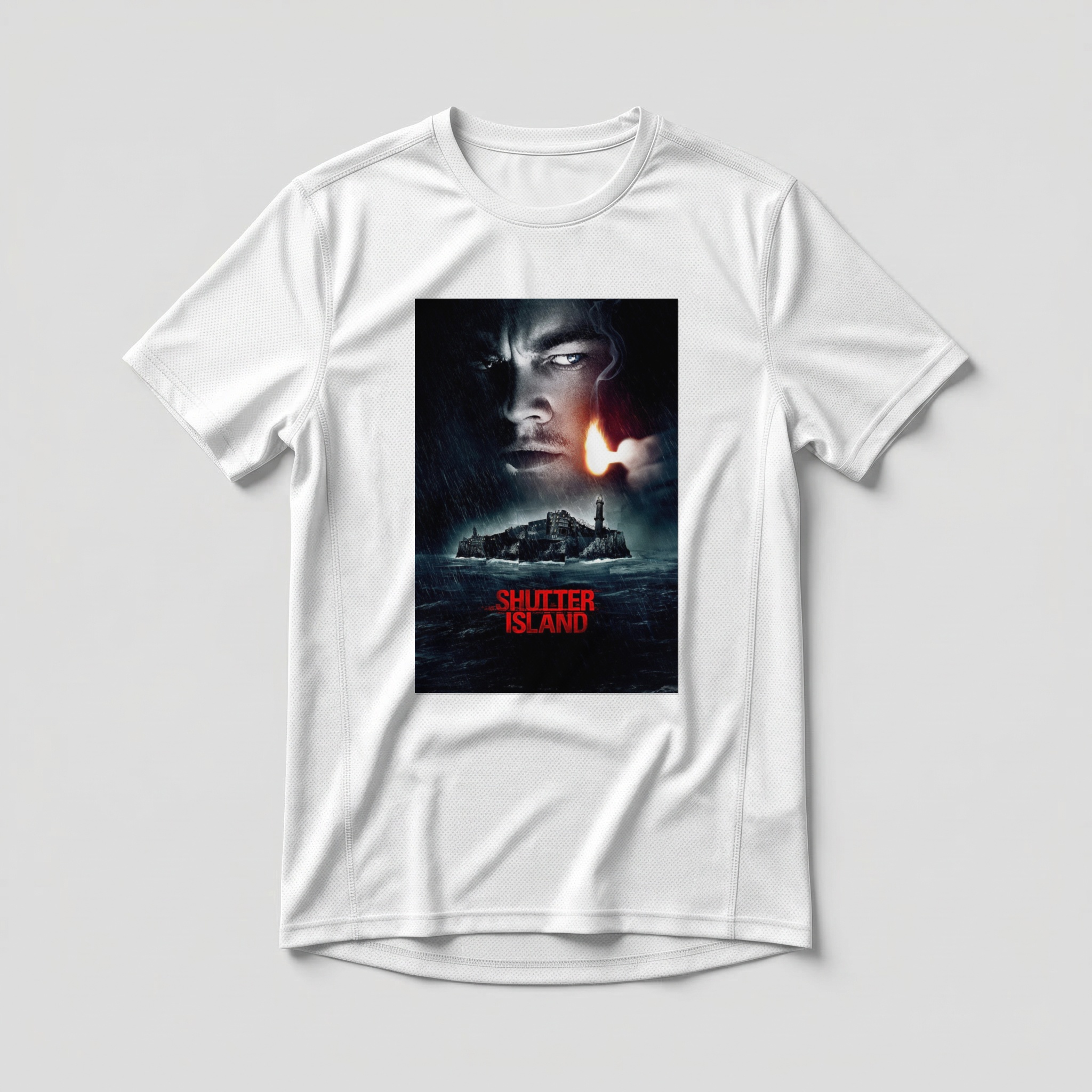 Camiseta_dry_fit_branco_camarada_do_alem_-_Shutter_Island_Ilha_do_medo | Shutter Island (Ilha do medo)