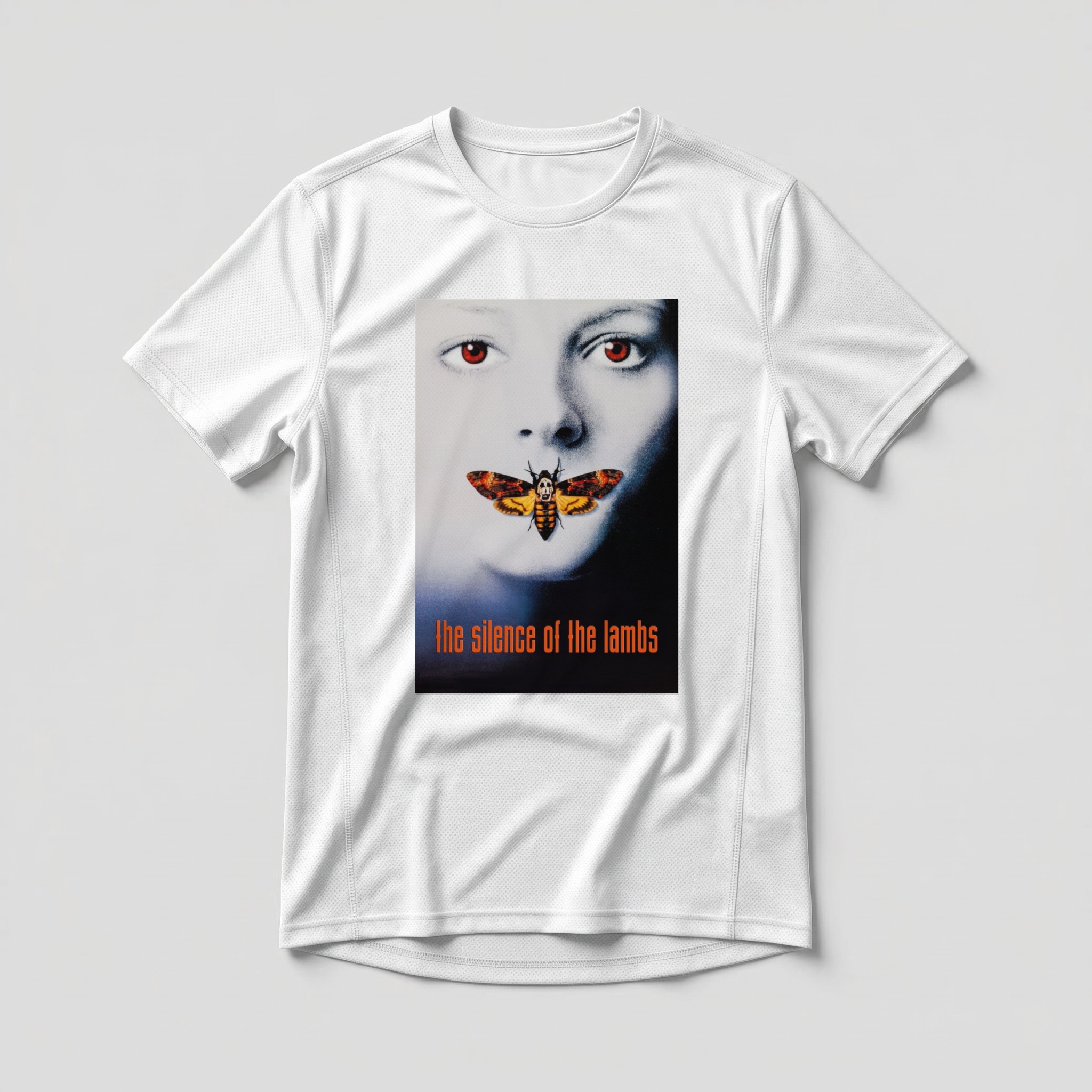Camiseta_dry_fit_branco_camarada_do_alem_-_Silence_of_the_Lambs_O_silencio_dos_inocentes | Silence of the Lambs (O silêncio dos inocentes)