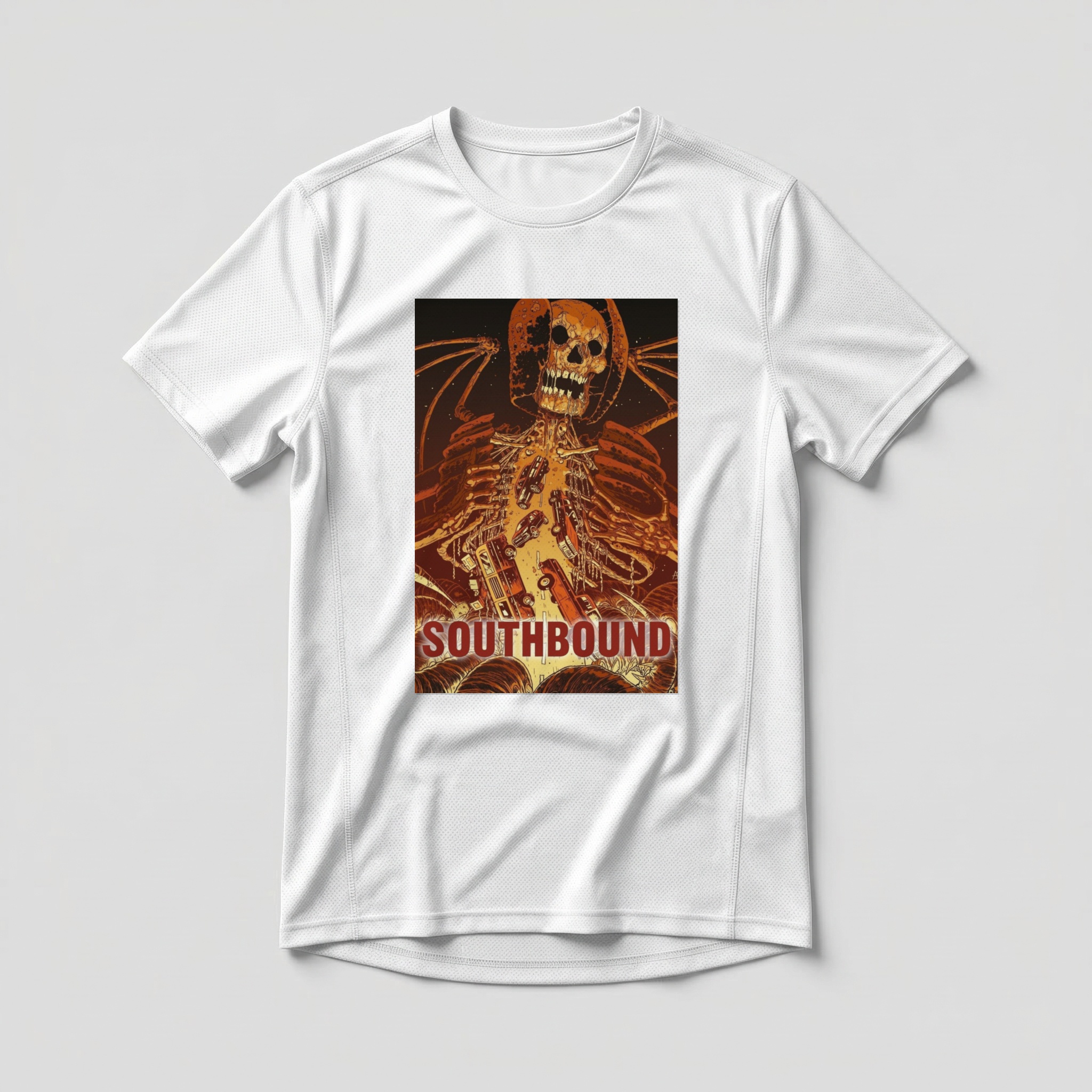 Camiseta_dry_fit_branco_camarada_do_alem_-_Southbound | Southbound