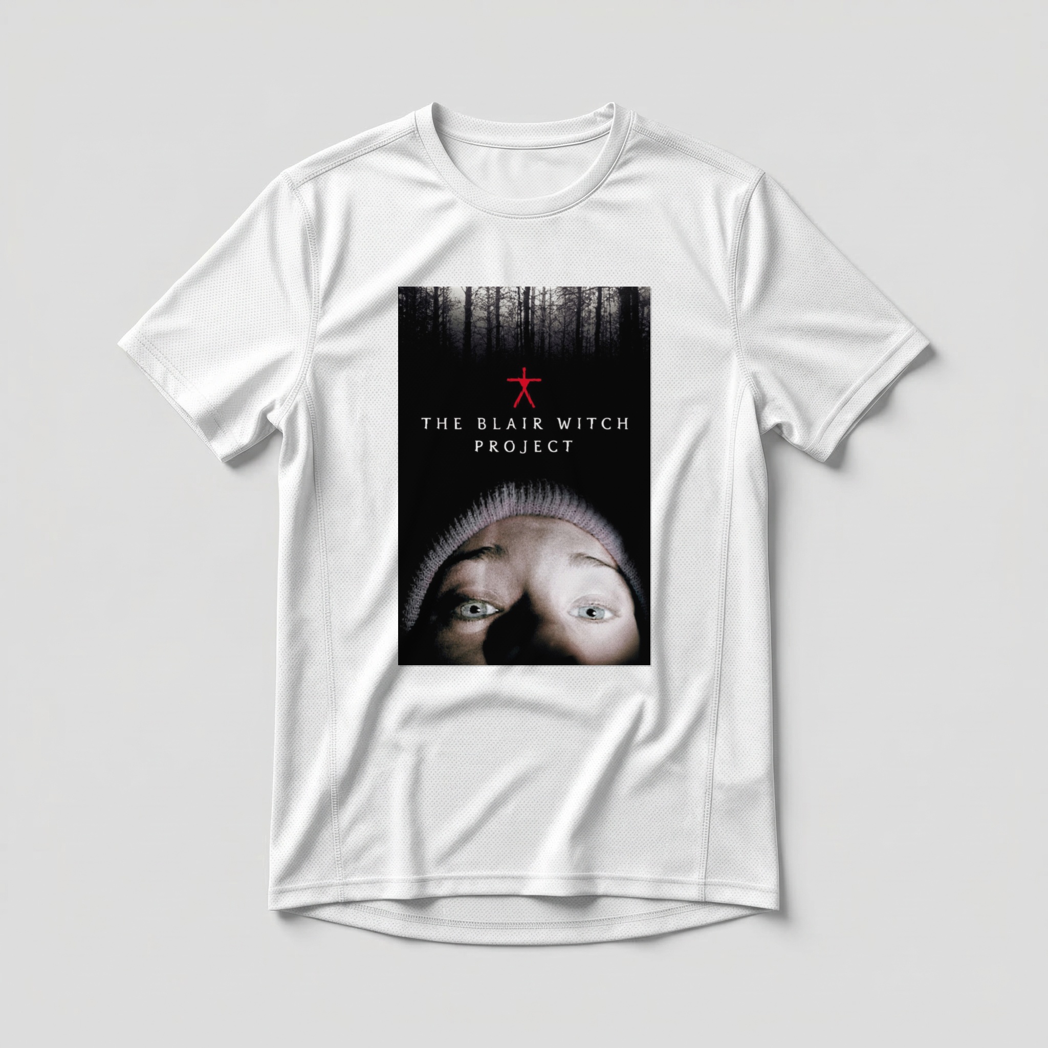 Camiseta_dry_fit_branco_camarada_do_alem_-_The_Blair_Witch_Project_A_bruxa_de_Blair | The Blair Witch Project (A bruxa de Blair)