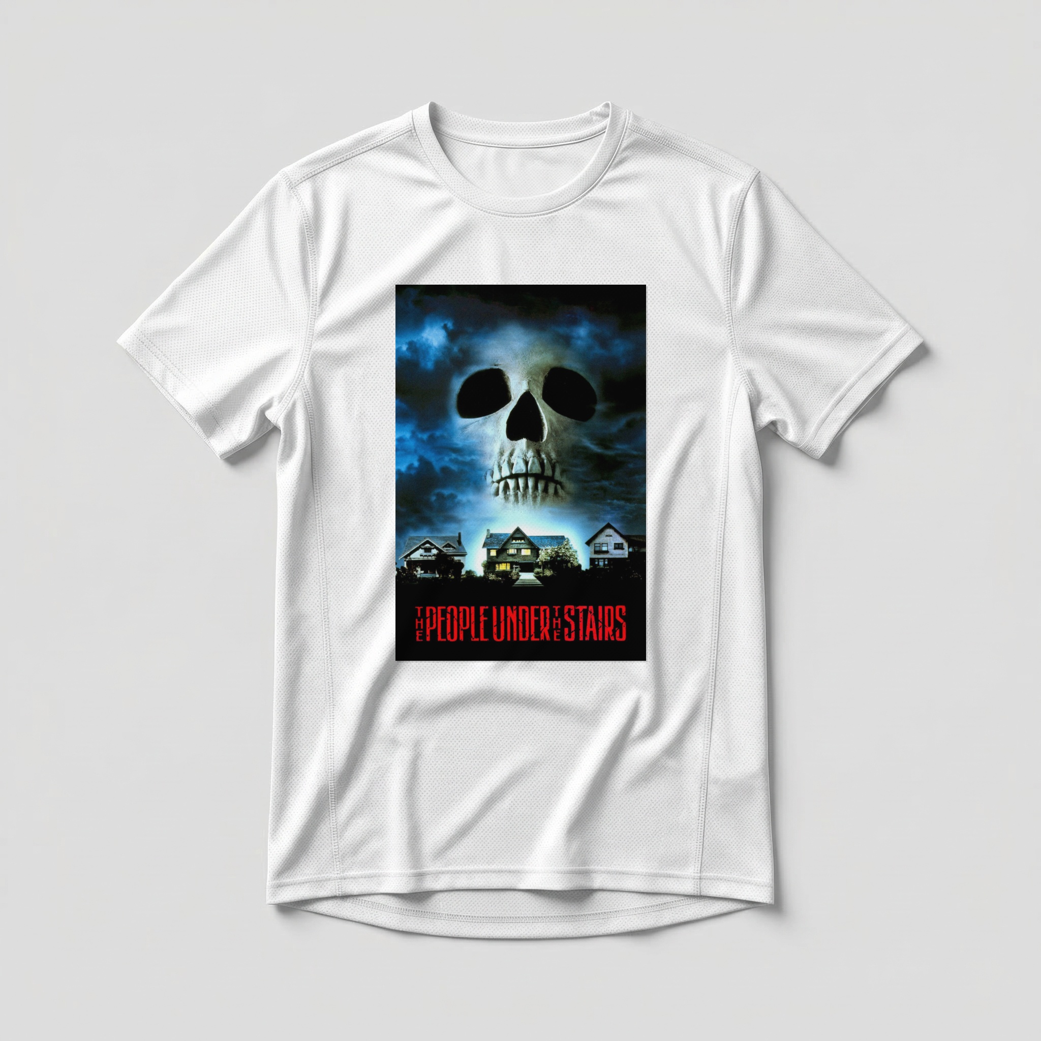 Camiseta_dry_fit_branco_camarada_do_alem_-_The_People_Under_the_Stairs_O_povo_debaixo_da_escada | The People Under the Stairs (O povo debaixo da escada)