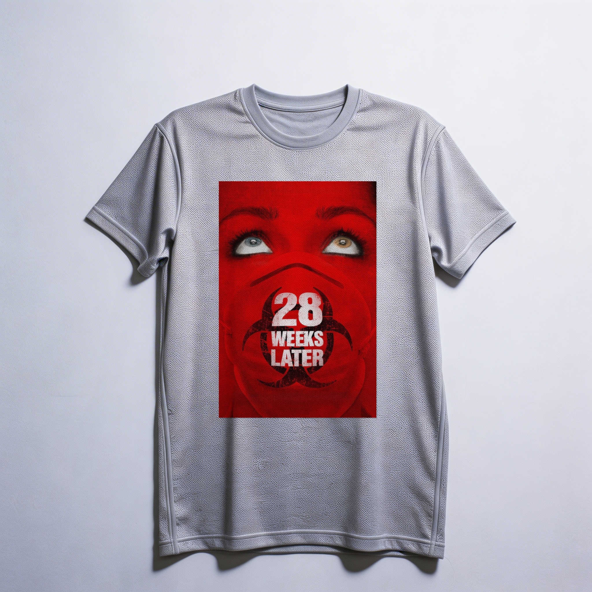 Camiseta_dry_fit_cinza_claro_camarada_do_alem_-_28_Weeks_Later_Exterminio_2 | 28 Weeks Later (Exterminio 2)