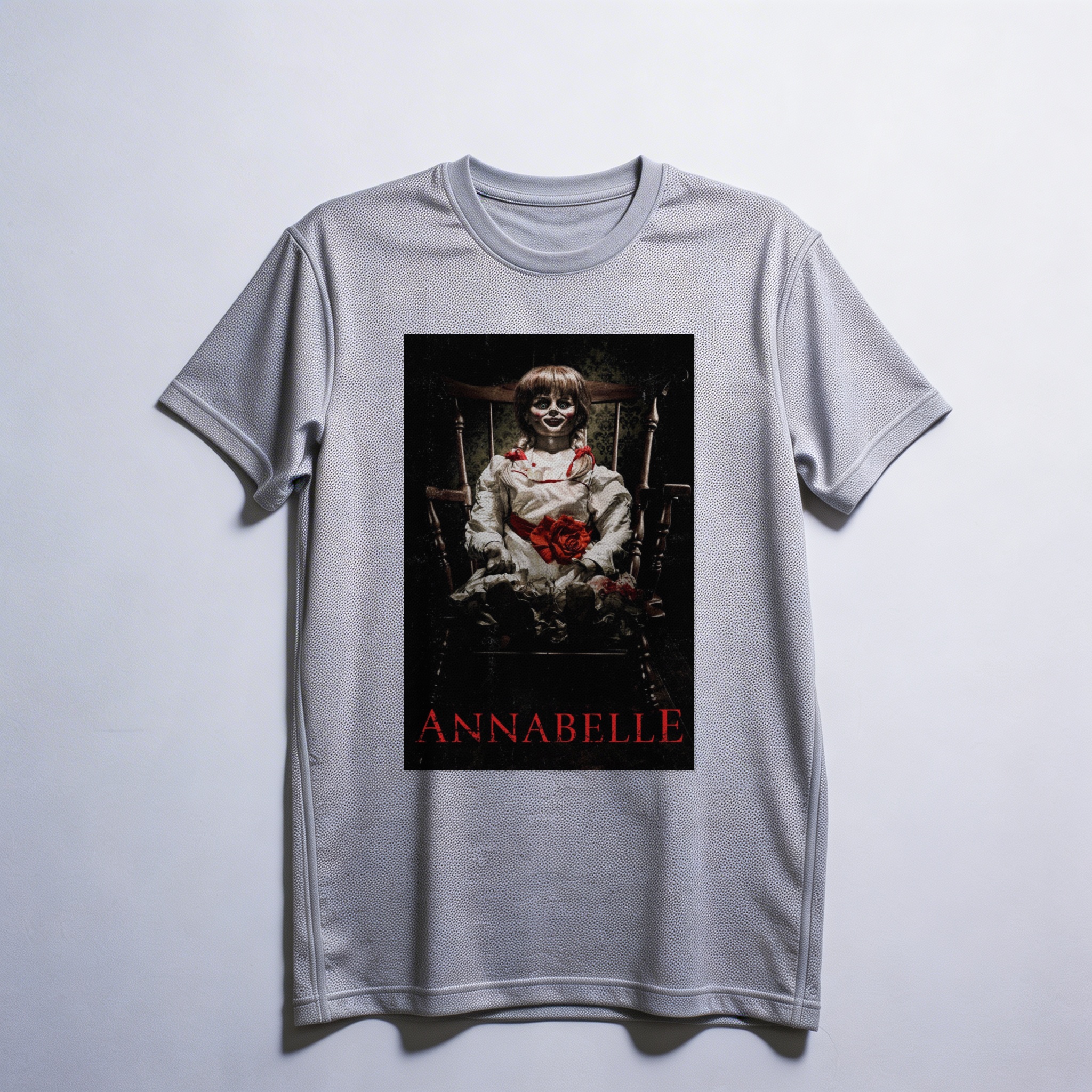 Camiseta_dry_fit_cinza_claro_camarada_do_alem_-_Annabelle | Annabelle