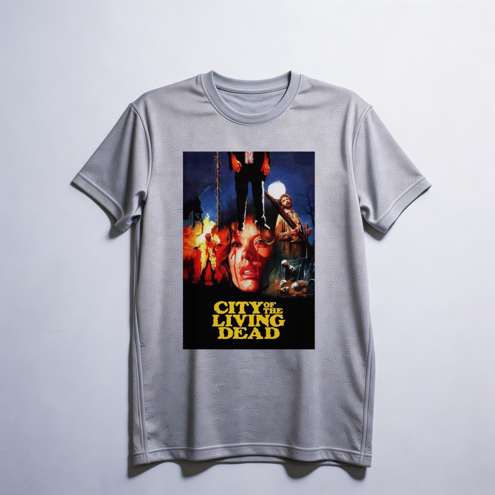 Camiseta_dry_fit_cinza_claro_camarada_do_alem_-_City_of_the_Living_Dead_Pavor_na_cidade_dos_zumbis | City of the Living Dead (Pavor na cidade dos zumbis)